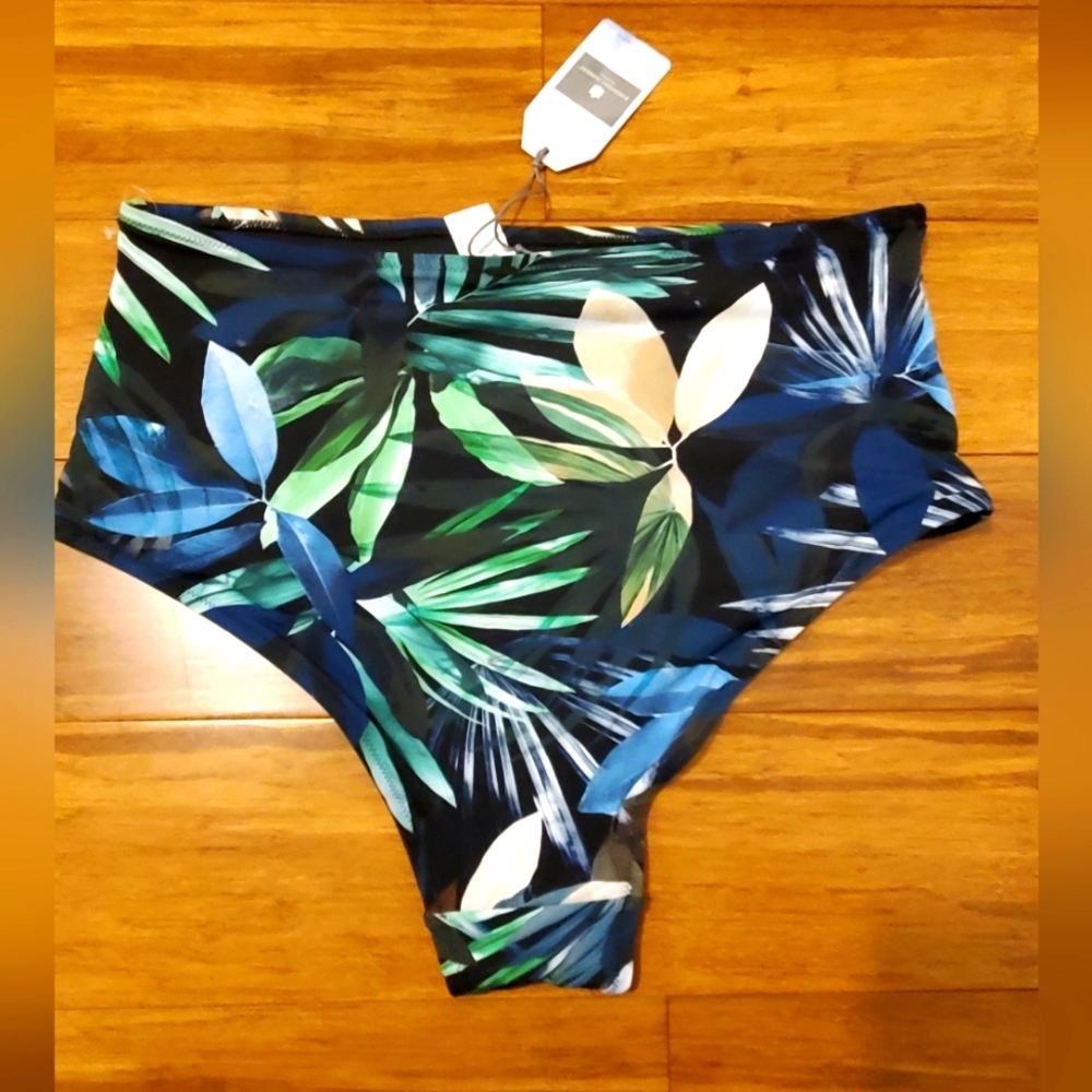 High Waist Bikini Bottom by Everyday Sunday - 1X